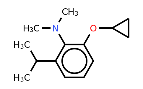CAS 1243316-50-8 | 2-Cyclopropoxy-6-isopropyl-N,n-dimethylaniline