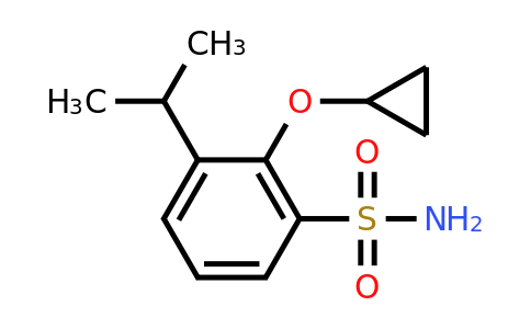 CAS 1243316-58-6 | 2-Cyclopropoxy-3-isopropylbenzenesulfonamide
