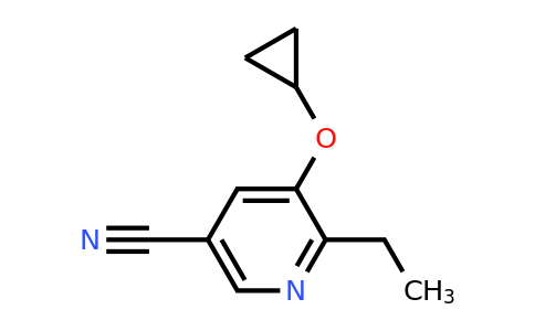CAS 1243316-77-9 | 5-Cyclopropoxy-6-ethylnicotinonitrile