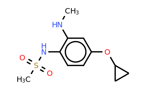 CAS 1243317-01-2 | N-(4-cyclopropoxy-2-(methylamino)phenyl)methanesulfonamide