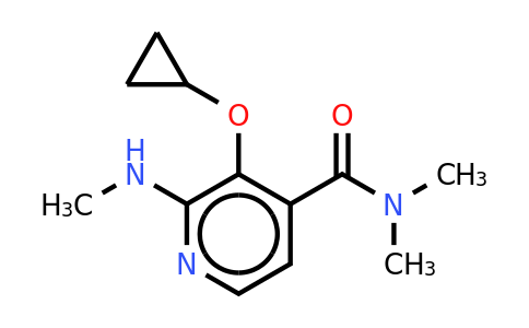 CAS 1243317-02-3 | 3-Cyclopropoxy-N,n-dimethyl-2-(methylamino)isonicotinamide