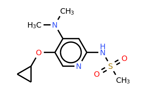 CAS 1243317-05-6 | N-(5-cyclopropoxy-4-(dimethylamino)pyridin-2-YL)methanesulfonamide