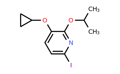 CAS 1243317-18-1 | 3-Cyclopropoxy-6-iodo-2-isopropoxypyridine