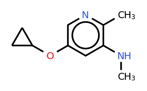 CAS 1243317-19-2 | 5-Cyclopropoxy-N,2-dimethylpyridin-3-amine