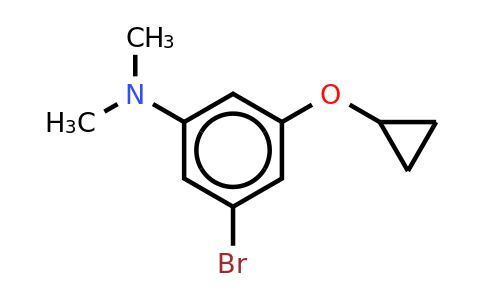 CAS 1243317-22-7 | 3-Bromo-5-cyclopropoxy-N,n-dimethylaniline
