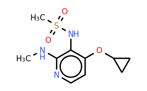 CAS 1243317-24-9 | N-(4-cyclopropoxy-2-(methylamino)pyridin-3-YL)methanesulfonamide