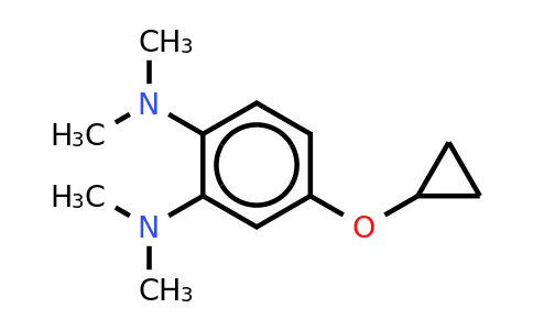 CAS 1243317-29-4 | 4-Cyclopropoxy-N1,N1,N2,N2-tetramethylbenzene-1,2-diamine
