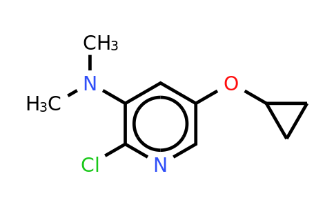 CAS 1243317-35-2 | 2-Chloro-5-cyclopropoxy-N,n-dimethylpyridin-3-amine