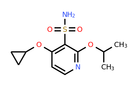 CAS 1243317-43-2 | 4-Cyclopropoxy-2-isopropoxypyridine-3-sulfonamide
