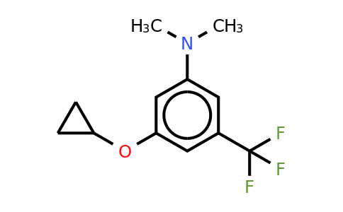 CAS 1243317-46-5 | 3-Cyclopropoxy-N,n-dimethyl-5-(trifluoromethyl)aniline