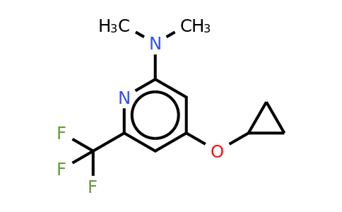 CAS 1243317-51-2 | 4-Cyclopropoxy-N,n-dimethyl-6-(trifluoromethyl)pyridin-2-amine