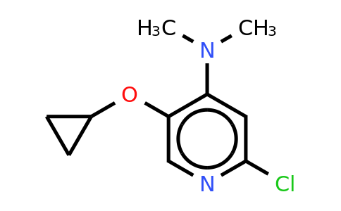 CAS 1243317-54-5 | 2-Chloro-5-cyclopropoxy-N,n-dimethylpyridin-4-amine