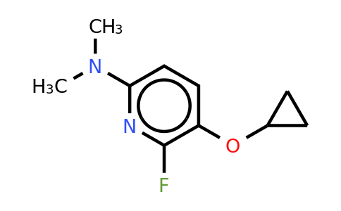 CAS 1243317-72-7 | 5-Cyclopropoxy-6-fluoro-N,n-dimethylpyridin-2-amine