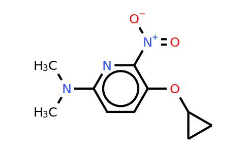 CAS 1243317-75-0 | 5-Cyclopropoxy-N,n-dimethyl-6-nitropyridin-2-amine