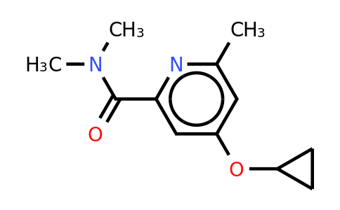 CAS 1243317-82-9 | 4-Cyclopropoxy-N,n,6-trimethylpicolinamide