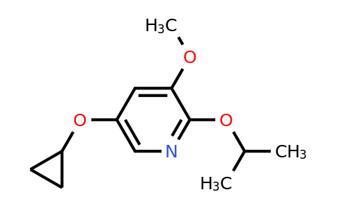 CAS 1243317-92-1 | 5-Cyclopropoxy-2-isopropoxy-3-methoxypyridine