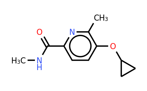 CAS 1243317-94-3 | 5-Cyclopropoxy-N,6-dimethylpicolinamide