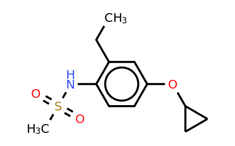 CAS 1243318-09-3 | N-(4-cyclopropoxy-2-ethylphenyl)methanesulfonamide
