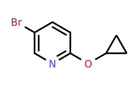 CAS 1243318-10-6 | 5-Bromo-2-cyclopropoxypyridine