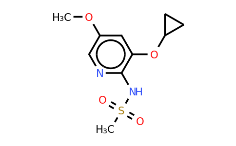 CAS 1243318-22-0 | N-(3-cyclopropoxy-5-methoxypyridin-2-YL)methanesulfonamide