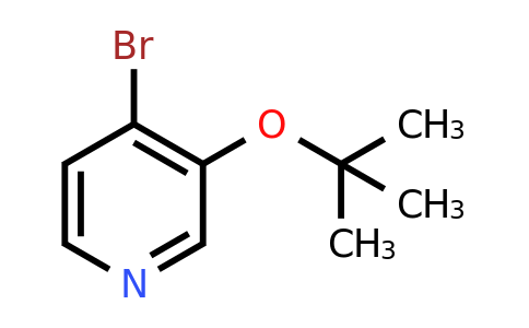 CAS 1243318-26-4 | 4-Bromo-3-(tert-butoxy)pyridine