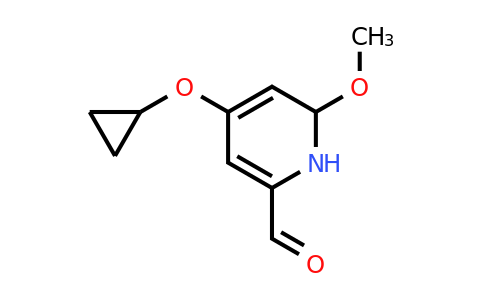 CAS 1243318-29-7 | 4-Cyclopropoxy-6-methoxy-1,6-dihydropyridine-2-carbaldehyde