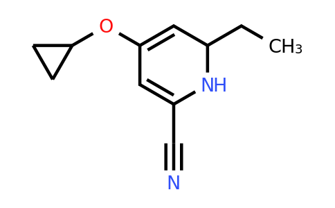 CAS 1243318-32-2 | 4-Cyclopropoxy-6-ethyl-1,6-dihydropyridine-2-carbonitrile