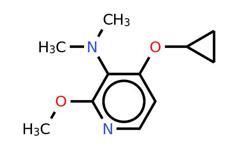 CAS 1243318-87-7 | 4-Cyclopropoxy-2-methoxy-N,n-dimethylpyridin-3-amine