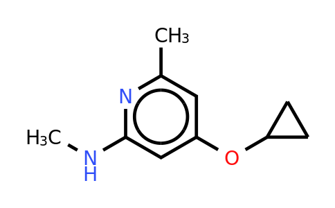 CAS 1243319-04-1 | 4-Cyclopropoxy-N,6-dimethylpyridin-2-amine