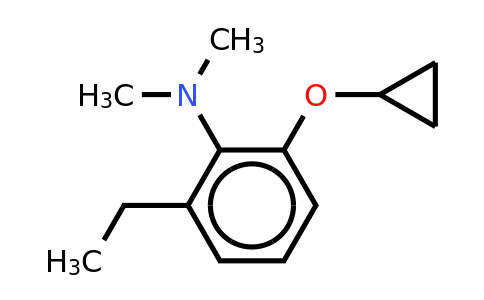 CAS 1243319-07-4 | 2-Cyclopropoxy-6-ethyl-N,n-dimethylaniline