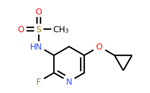 CAS 1243319-18-7 | N-(5-cyclopropoxy-2-fluoro-3,4-dihydropyridin-3-YL)methanesulfonamide
