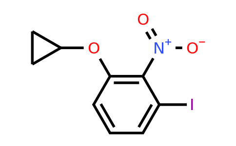 CAS 1243319-19-8 | 1-Cyclopropoxy-3-iodo-2-nitrobenzene