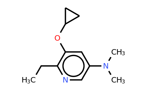 CAS 1243319-21-2 | 5-Cyclopropoxy-6-ethyl-N,n-dimethylpyridin-3-amine