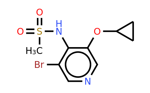 CAS 1243319-29-0 | N-(3-bromo-5-cyclopropoxypyridin-4-YL)methanesulfonamide