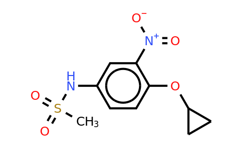 CAS 1243319-31-4 | N-(4-cyclopropoxy-3-nitrophenyl)methanesulfonamide