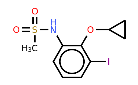CAS 1243319-50-7 | N-(2-cyclopropoxy-3-iodophenyl)methanesulfonamide