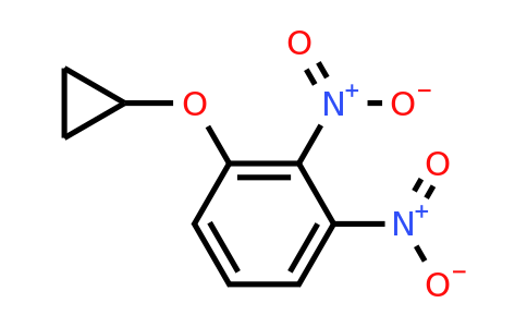 CAS 1243319-56-3 | 1-Cyclopropoxy-2,3-dinitrobenzene