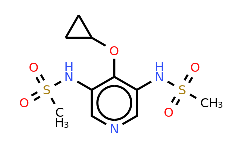 CAS 1243319-60-9 | N,N'-(4-cyclopropoxypyridine-3,5-diyl)dimethanesulfonamide