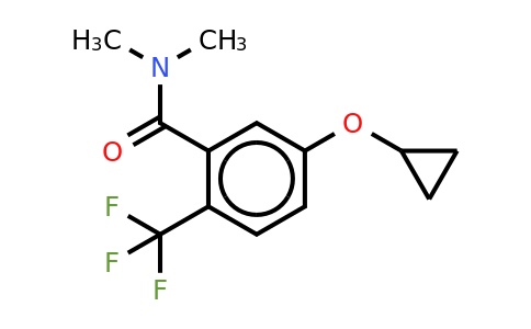 CAS 1243319-66-5 | 5-Cyclopropoxy-N,n-dimethyl-2-(trifluoromethyl)benzamide