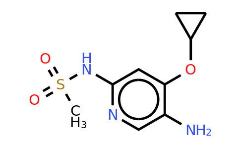 CAS 1243319-69-8 | N-(5-amino-4-cyclopropoxypyridin-2-YL)methanesulfonamide