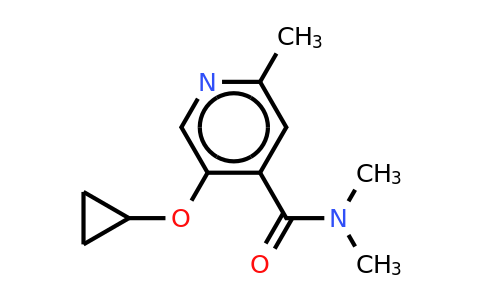 CAS 1243319-88-1 | 5-Cyclopropoxy-N,n,2-trimethylisonicotinamide
