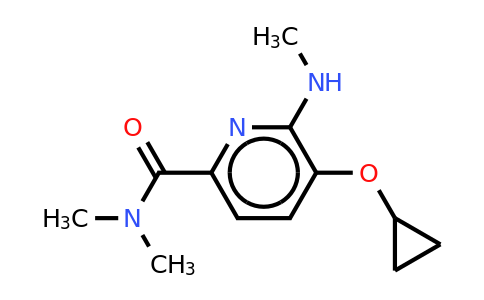 CAS 1243319-94-9 | 5-Cyclopropoxy-N,n-dimethyl-6-(methylamino)picolinamide