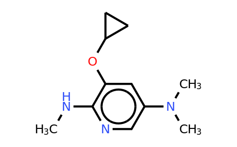 CAS 1243320-02-6 | 3-Cyclopropoxy-N2,N5,N5-trimethylpyridine-2,5-diamine