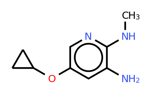 CAS 1243320-08-2 | 5-Cyclopropoxy-2-N-methylpyridine-2,3-diamine