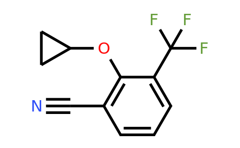 CAS 1243320-11-7 | 2-Cyclopropoxy-3-(trifluoromethyl)benzonitrile