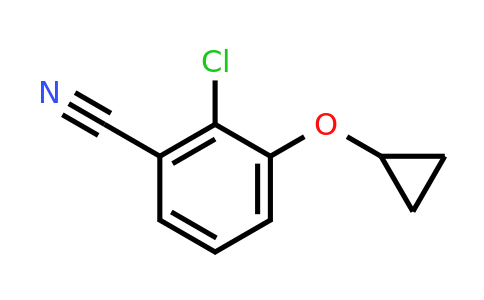 CAS 1243320-15-1 | 2-Chloro-3-cyclopropoxybenzonitrile