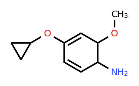 CAS 1243320-25-3 | 4-Cyclopropoxy-6-methoxycyclohexa-2,4-dienamine