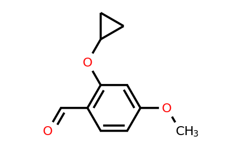 CAS 1243320-33-3 | 2-Cyclopropoxy-4-methoxybenzaldehyde