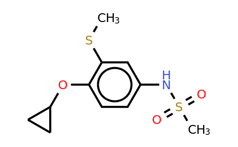 CAS 1243320-39-9 | N-(4-cyclopropoxy-3-(methylthio)phenyl)methanesulfonamide