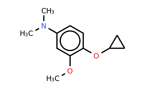 CAS 1243320-55-9 | 4-Cyclopropoxy-3-methoxy-N,n-dimethylaniline
